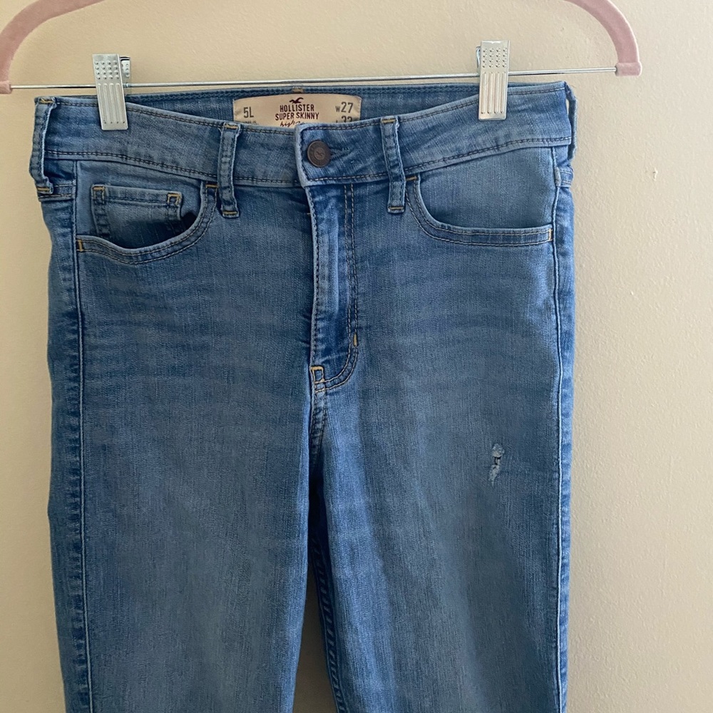 Hollister high rise skinny jeans